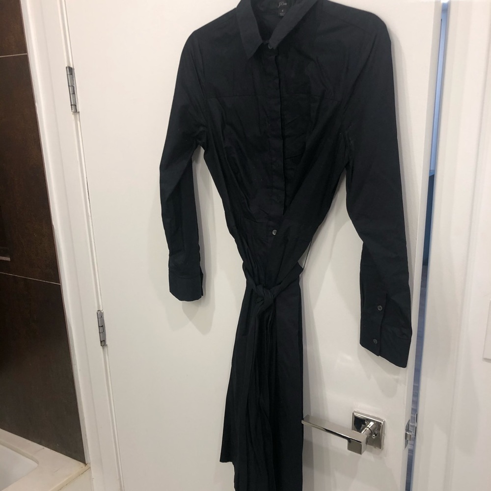 J. Crew cotton button down dress
